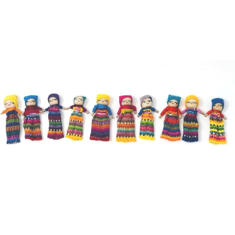 Muñecas quitapenas surtidas de 2 pulgadas - Juego de 10