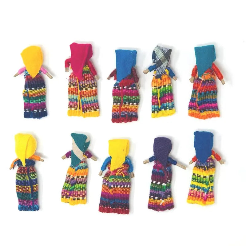 Muñecas quitapenas surtidas de 2 pulgadas - Juego de 10