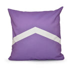 Cojín decorativo bicolor con diseño de chevrón de 26 x 26 pulgadas