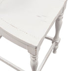 Antique White 5-Piece Counter Height Dining Set, Seats 4