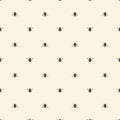Joules Botanical Bee Creme Wallpaper
