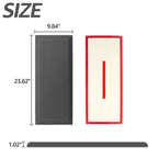 Velvet Smoky Gray / Stone / Pearl Peel-and-Stick Wall Panels – Pack of 12, 1–2 Person Install