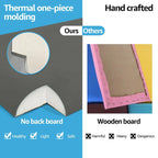 Velvet Smoky Gray / Stone / Pearl Peel-and-Stick Wall Panels – Pack of 12, 1–2 Person Install