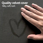 Velvet Smoky Gray / Stone / Pearl Peel-and-Stick Wall Panels – Pack of 12, 1–2 Person Install