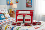 Fire Station Novelty Decorative Throw Pillow
