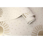 Papel pintado sin pegamento Boho Sunbeam - 396 pulg. x 20.8 pulg.