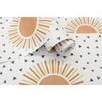 Papel pintado sin pegamento Boho Sunbeam - 396 pulg. x 20.8 pulg.