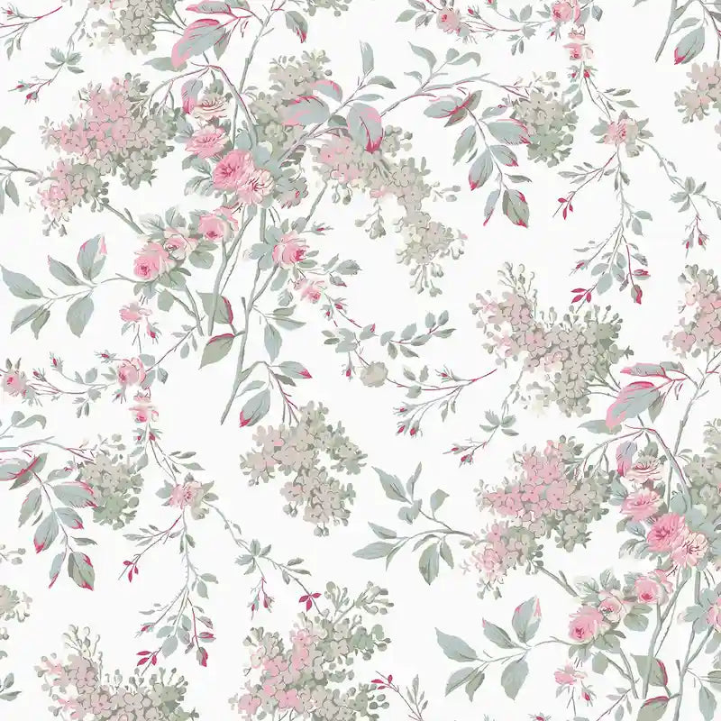 Shabby Chic by Rachel Ashwell Chelsea White Wallpaper