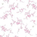 Shabby Chic by Rachel Ashwell Butterflies Pink Wallpaper