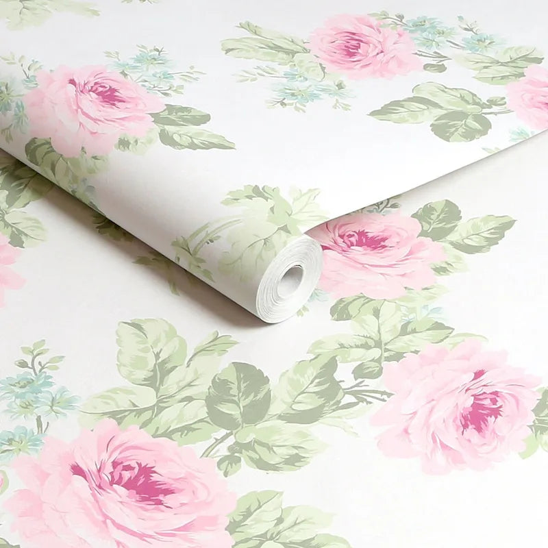 Papel pintado "Ramo Real Rosa"
